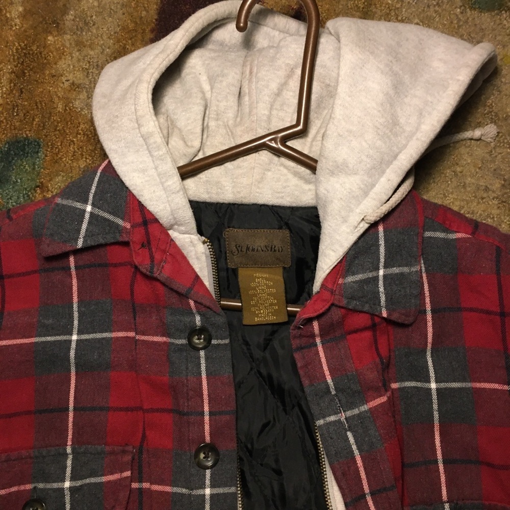 St. John's bay zipper up light jacket